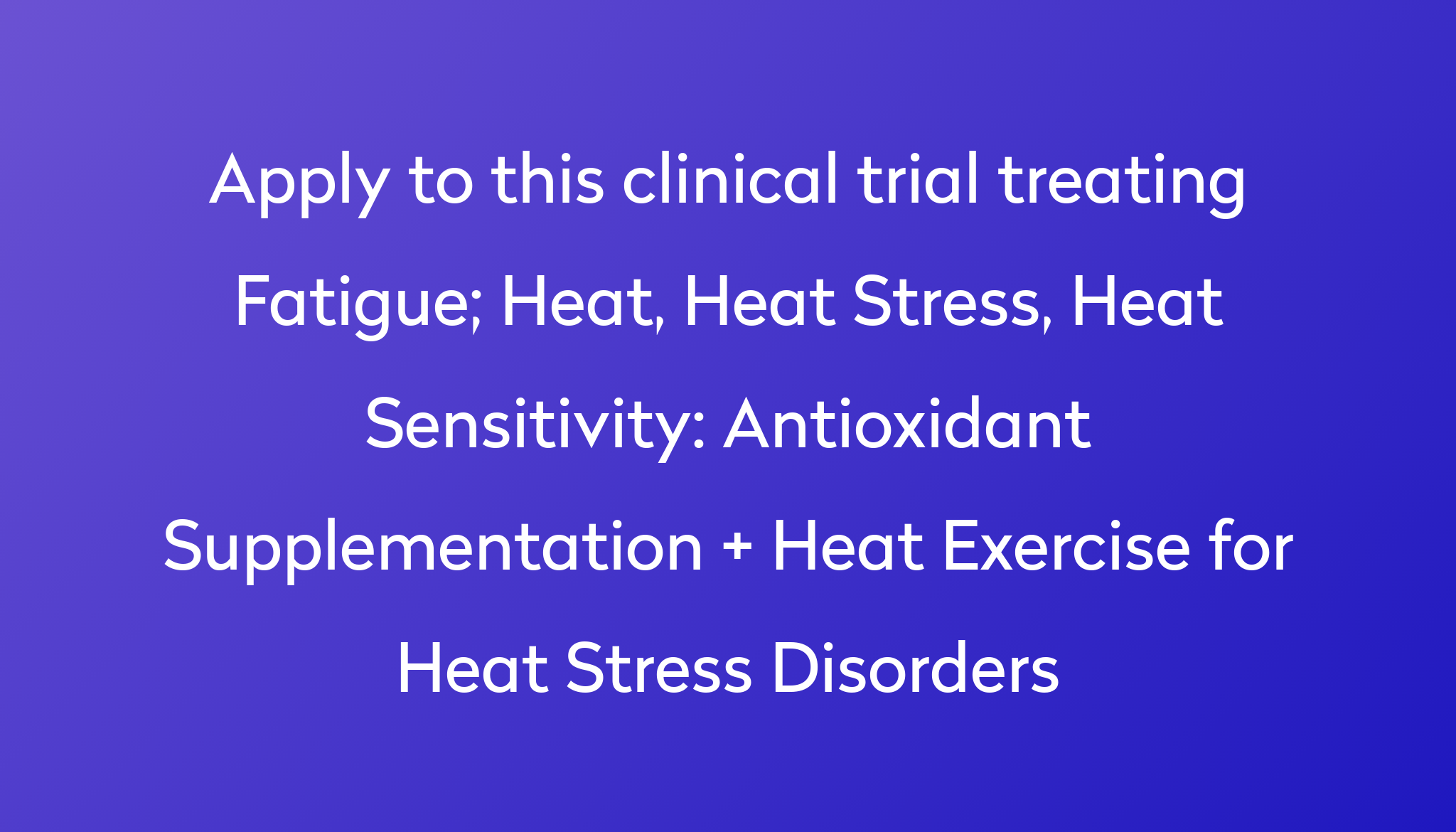 antioxidant-supplementation-heat-exercise-for-heat-stress-disorders